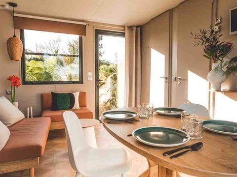 MOBILHOME 4 personnes - Coté jardin Emeraude 2CH 4PERS