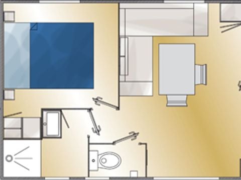 MOBILHOME 4 personnes - Baltic 2CH 4PERS