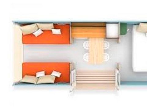 TENTE TOILE ET BOIS 4 personnes - 2019 Coco Sweet 2 chambres