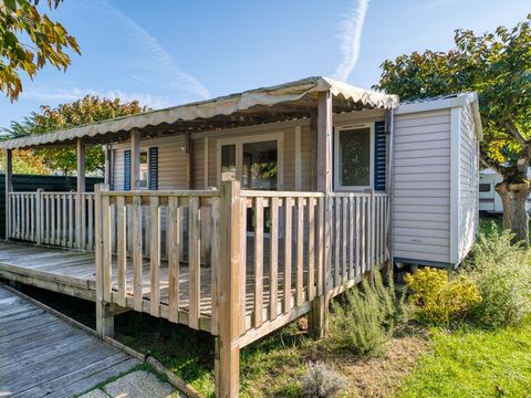 MOBILHOME 5 personnes - PMR 2 chambres