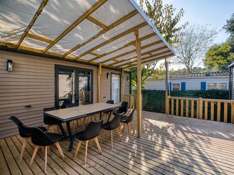 MOBILHOME 10 personnes - Tribu deux logements côte à côte
