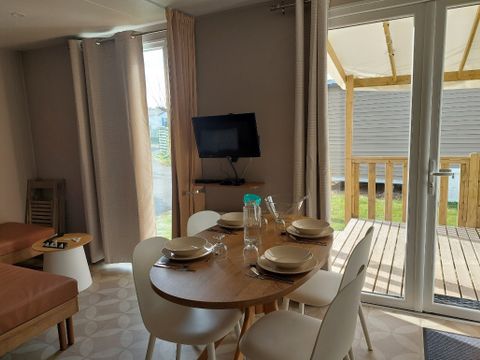 MOBILHOME 10 personnes - Tribu deux logements côte à côte