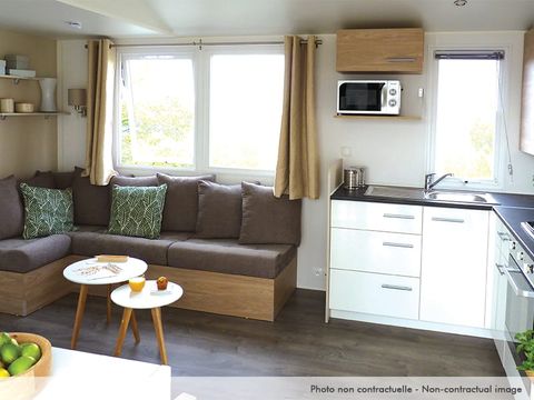 MOBILHOME 8 personnes - Mobil home Elégance 3 chambres (8 pers) terrasse (samedi)