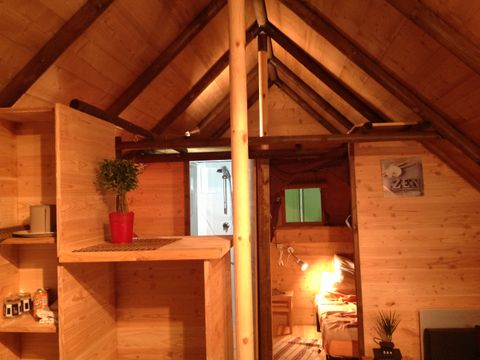 TENTE TOILE ET BOIS 6 personnes - Lodge 4 saisons