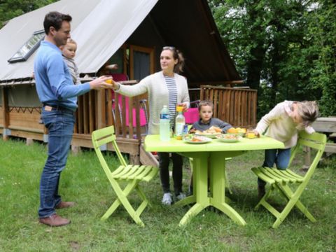 TENTE TOILE ET BOIS 6 personnes - Lodge 4 saisons
