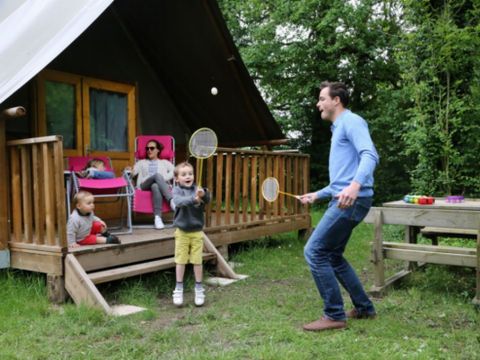 TENTE TOILE ET BOIS 6 personnes - Lodge 4 saisons