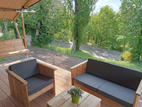 TENTE TOILE ET BOIS 5 personnes - TENTE SAFARI COLORADO