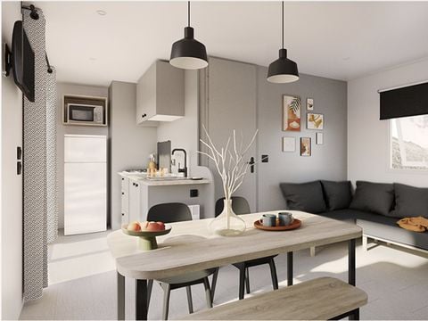 MOBILHOME 6 personnes - Select TV LV Clim Plancha - 3 chambres - 6 personnes