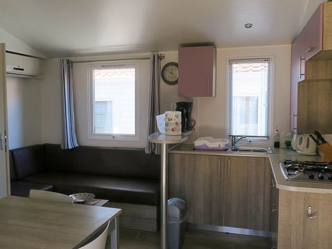MOBILHOME 6 personnes - Cordélia Nouveauté (Vue sur mer en supplément 300€ à réservé avant l'arrivée)