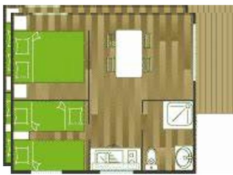 CHALET 5 personnes - chalet GITOTEL