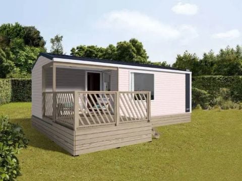 MOBILHOME 6 personnes - Aqua 3 Chambres 6 Personnes Terrasse semi-couverte - Île aux trésors