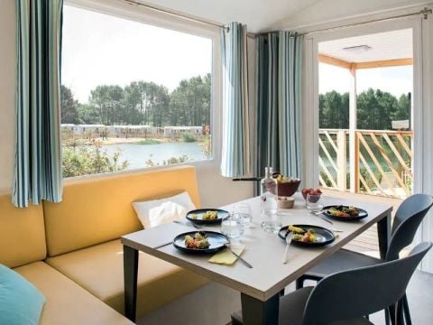 MOBILHOME 6 personnes -  Aqua 2 Chambres 4/6 Personnes - Île aux trésors