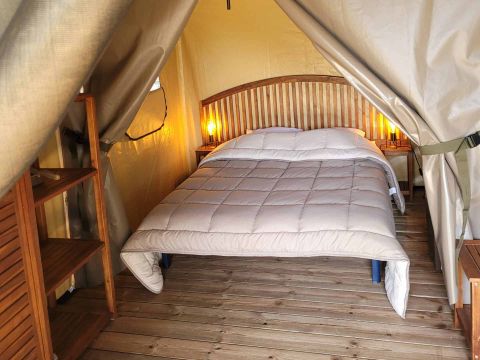TENTE TOILE ET BOIS 5 personnes - Tente Ecolodge 4 personnes