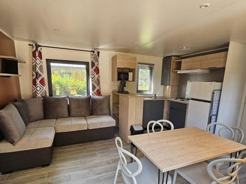 MOBILHOME 6 personnes - Mobilhome Luxe 4/6 pers 2 ch 34m²