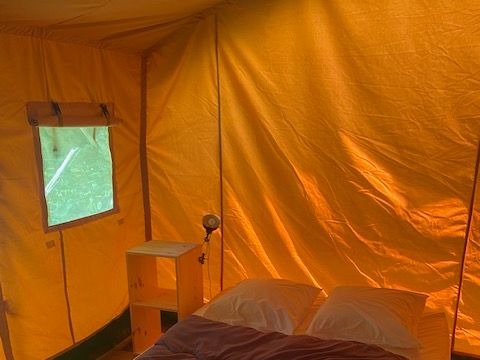 TENTE TOILE ET BOIS 6 personnes - SAFARI LODGE