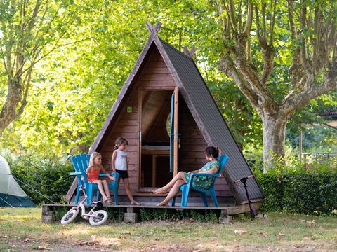 Hébergement 2 personnes - Cabanes du Val de Saône