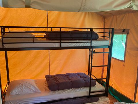 TENTE TOILE ET BOIS 4 personnes - SAFARI LODGE