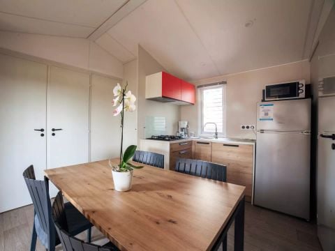 MOBILHOME 6 personnes - Eco 3 Pièces 4/6 Personnes + TV  (4 adultes et 2 enfants -18 ans),