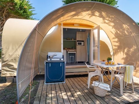 BUNGALOW TOILÉ 4 personnes - Tente Confort 2 chambres (sans sanitaires)