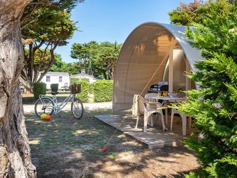 BUNGALOW TOILÉ 4 personnes - Tente Confort 2 chambres (sans sanitaires)