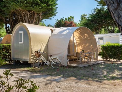 BUNGALOW TOILÉ 4 personnes - Tente Confort 2 chambres (sans sanitaires)