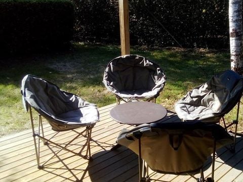 TENTE TOILE ET BOIS 5 personnes - LODGE NATURE