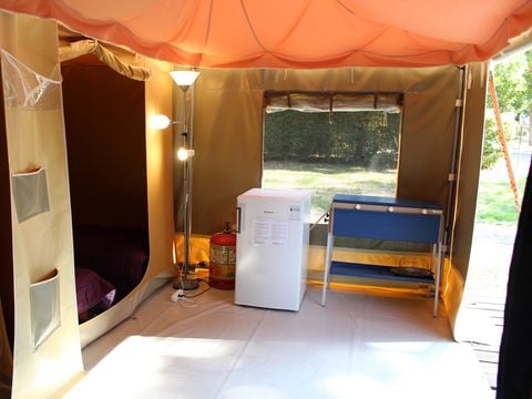 BUNGALOW TOILÉ 4 personnes - Tente équipée nature