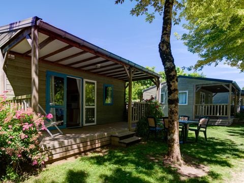 CHALET 5 personnes - CONFORT 36 m² (2 chambres) dont terrasse couverte 12m²