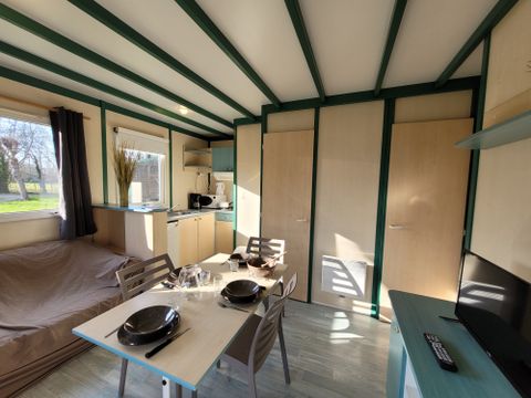 CHALET 5 personnes - CONFORT 36 m² (2 chambres) dont terrasse couverte 12m²