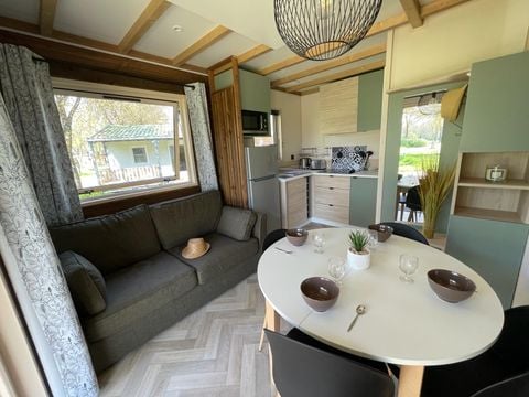 CHALET 4 personnes - PREMIUM 39m² (2 chambres) dont terrasse couverte + TV