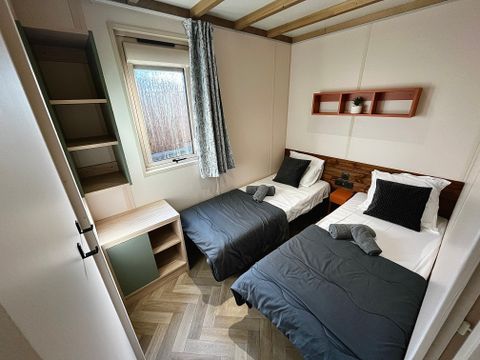 Chalet 7 personnes - Prestige 60 m² - 3 chambres - Dont terrasse couverte - Clim - TV - Lave-vaisselle - Plancha