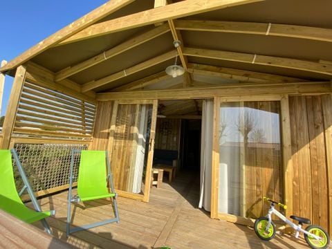 LODGE 4 personnes - LODGE SWEET FLOWER CONFORT + TV