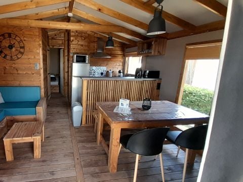 LODGE 4 personnes - LODGE SWEET FLOWER CONFORT + TV