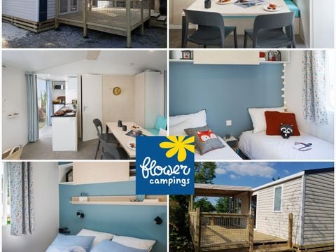 MOBILHOME 4 personnes - Mobil-home Confort 26m² 2 chambres + TV 4 pers