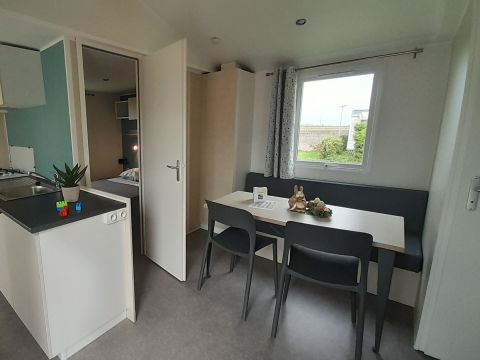 Mobilhome 4 personnes - Mobil-home Confort 26m² 2 chambres + TV 4 pers + CLIM