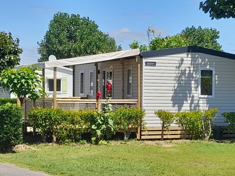 Mobilhome 6 personnes - Mobil-home Confort 34m² 3 chambres + TV 6 pers + CLIM