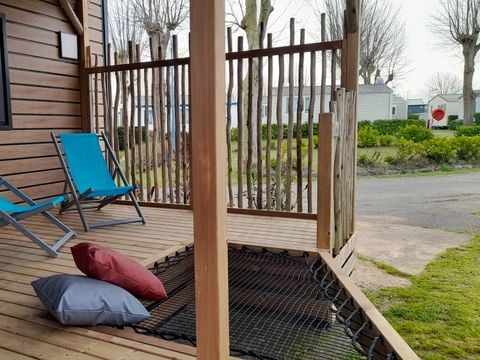 MOBILHOME 4 personnes - Premium 2 chambres 32m² - 2 salles de bain + TV