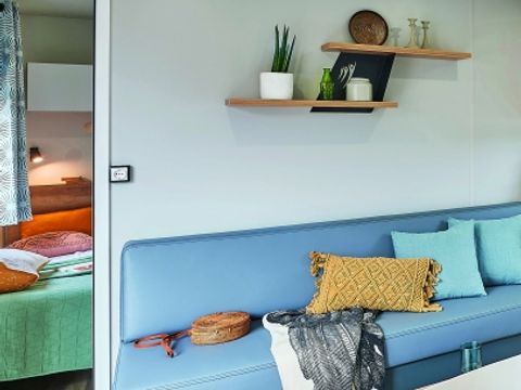 Mobilhome 4 personnes - Mobil-home Premium 2 chambres 32m² - 2 salles de bain + TV 4 pers + CLIM