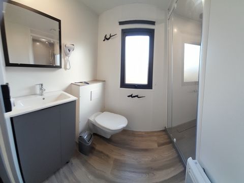 Mobilhome 6 personnes - Mobil-home Premium 3 chambres 37m² - 2 salles de bain + TV 6 pers + CLIM