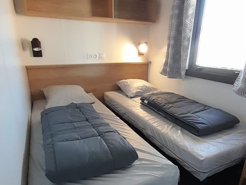 Mobilhome 6 personnes - Mobil-home Premium 3 chambres 37m² - 2 salles de bain + TV 6 pers + CLIM