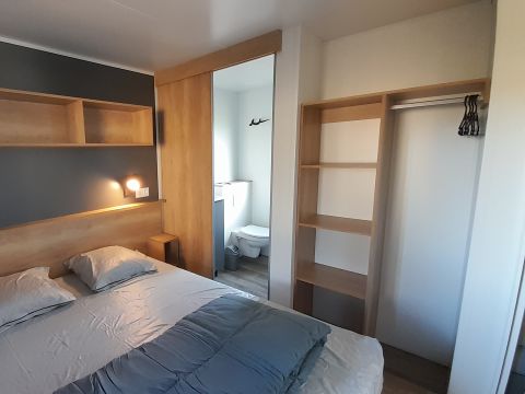 Mobilhome 6 personnes - Mobil-home Premium 3 chambres 37m² - 2 salles de bain + TV 6 pers + CLIM