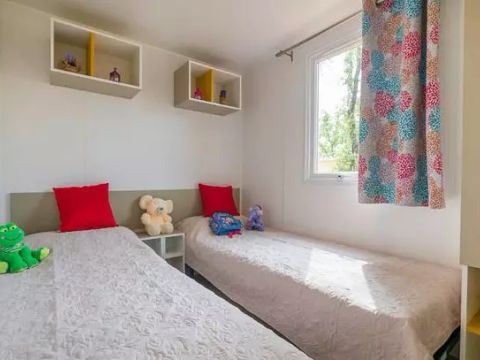 MOBILHOME 6 personnes - Mobil-home | Premium | 3 Ch. | 6 Pers. | Terrasse surélevée