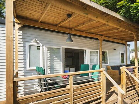 MOBILHOME 6 personnes - Mobil-home | Premium | 3 Ch. | 6 Pers. | Terrasse Lounge