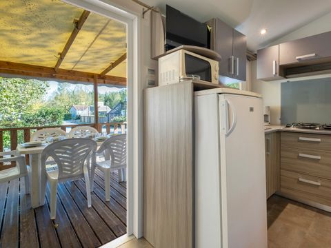 MOBILHOME 6 personnes - Mobil-home CONFORT 3 chambres 30 à 31 m² 6 pers