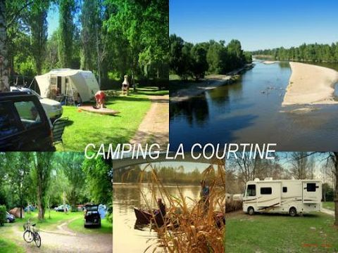 CanoeCamping La Courtine plage pro NATURE - Camping Allier - Image N°3