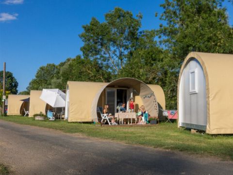 Tente en toile et en bois 4 personnes - COCO SWEET sans sanitaires