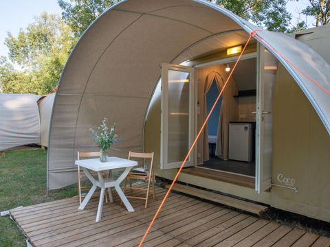 Tente en toile et en bois 4 personnes - COCO SWEET sans sanitaires