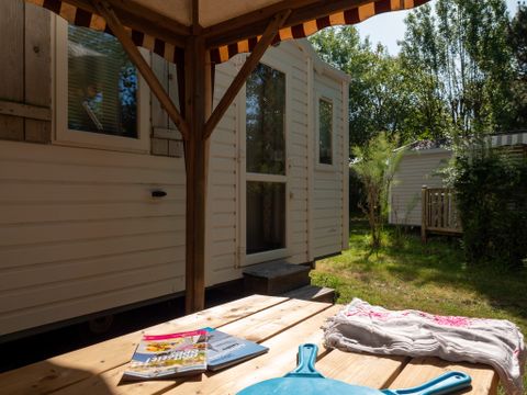 Mobilhome 4 personnes - Eco 24m² - 2 chambres + TV