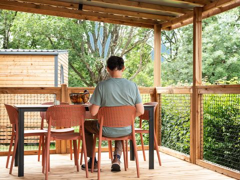 MOBILHOME 5 personnes - Premium - 2 chambres + Terrasse + LV