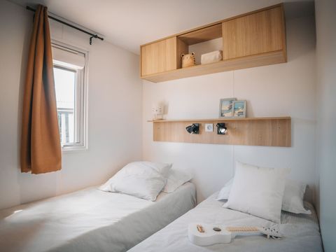 MOBILHOME 7 personnes - Mobil-home Premium -  3 chambres + Terrasse + LV